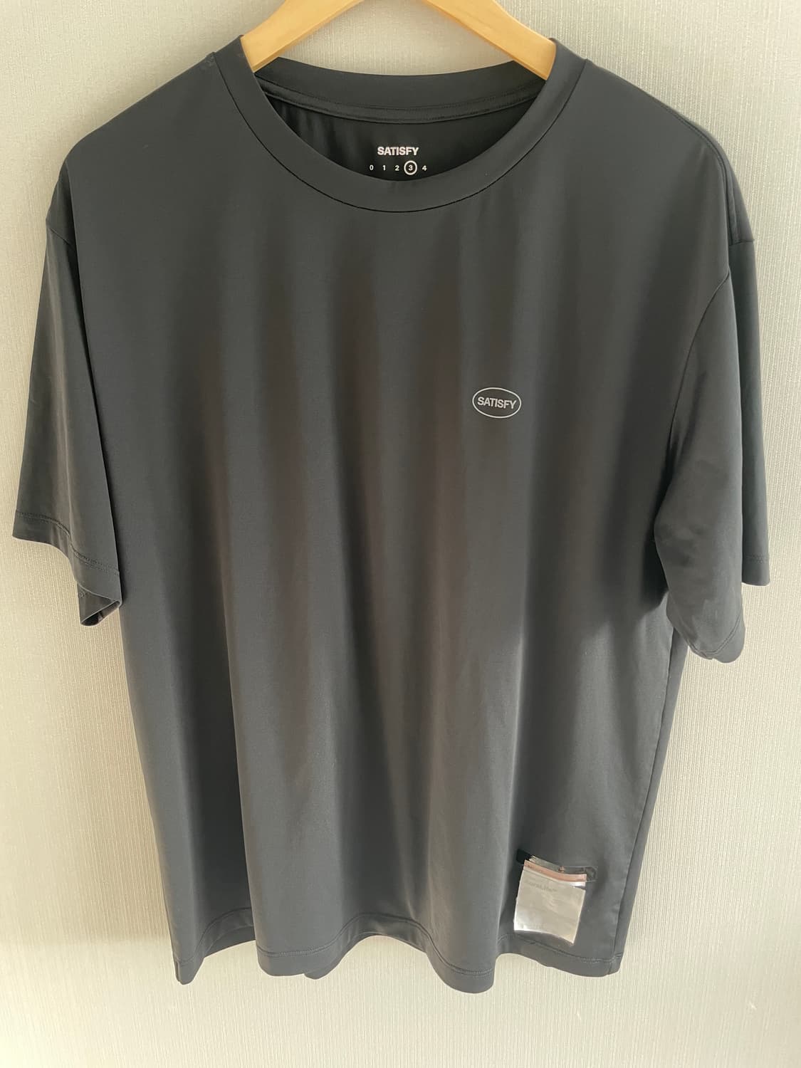 Satisfy 새티스파이 아우라라이트 티셔츠 블랙  L 상품이미지2