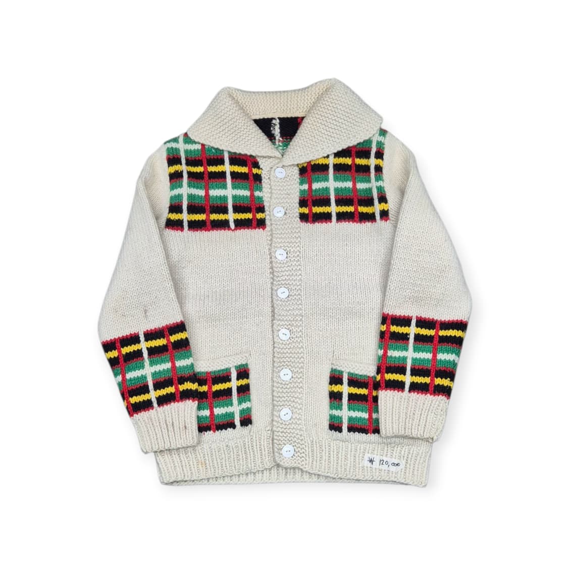 빈티지 코위찬 체크 상품이미지1