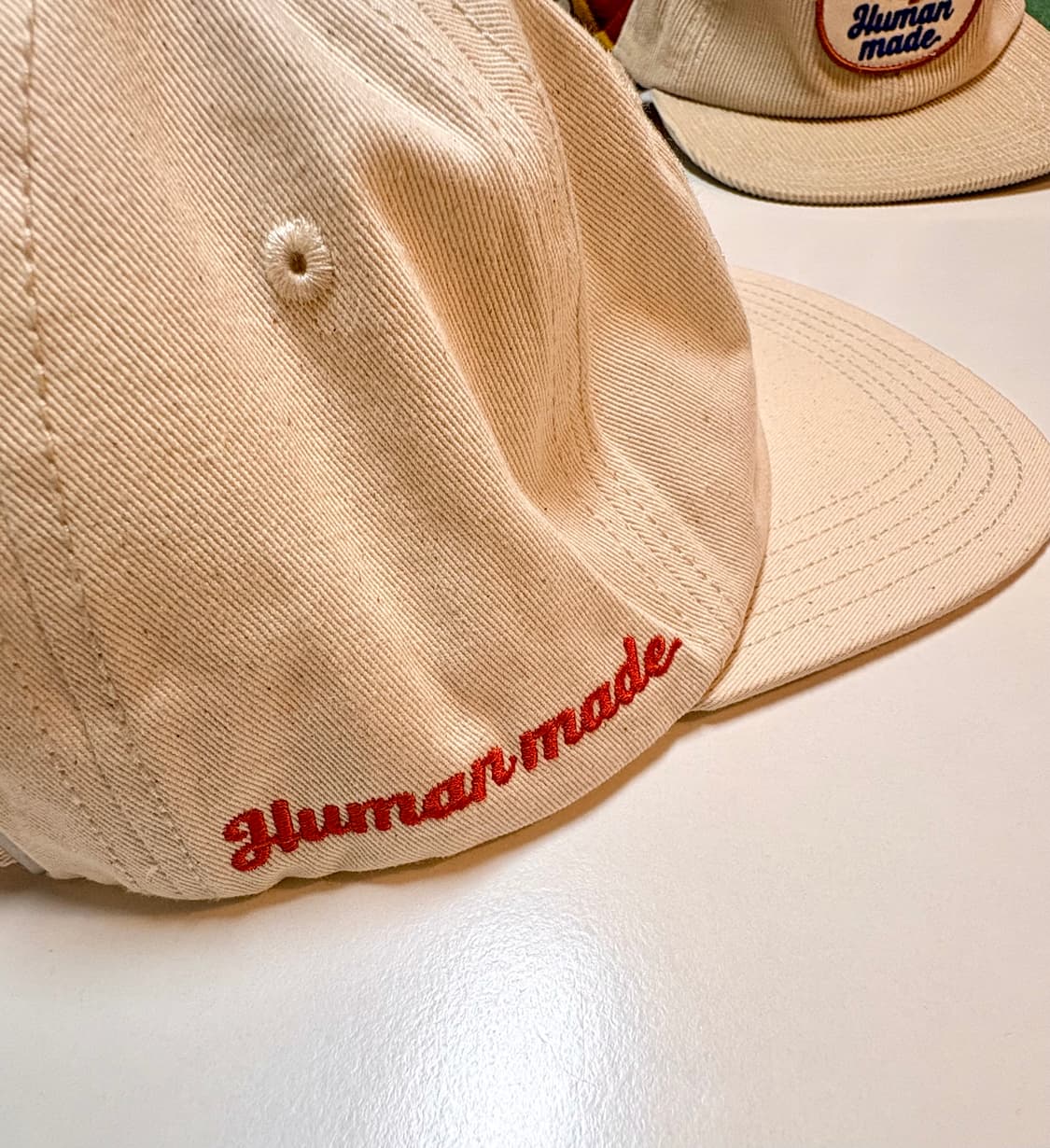 휴먼 메이드 6패널 캡 호랑이 - 아이보리 상품이미지4