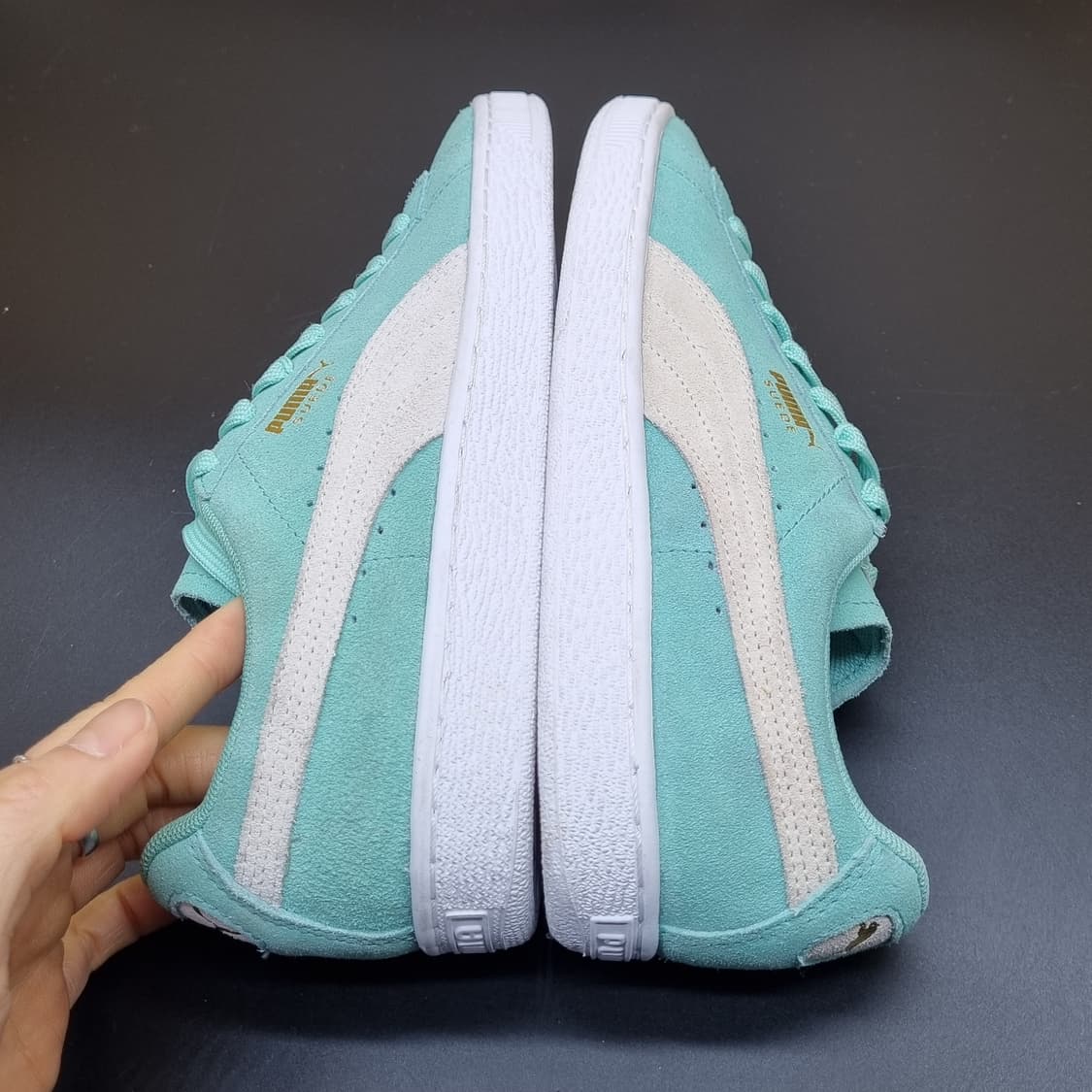 푸마 스웨이드 민트 스니커즈 240 상품이미지5