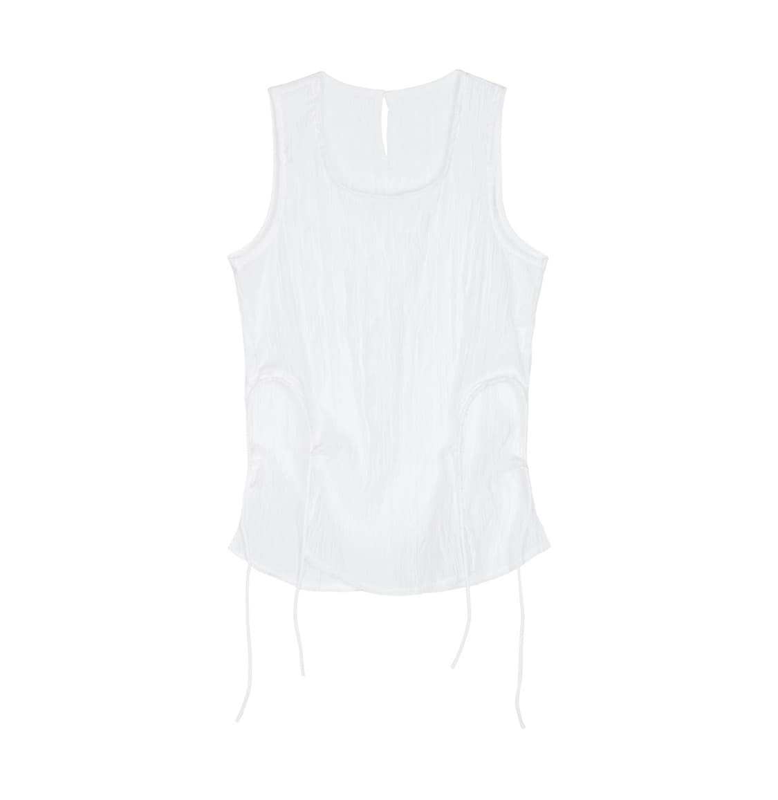 crinkle shirring sleeveless 상품이미지2