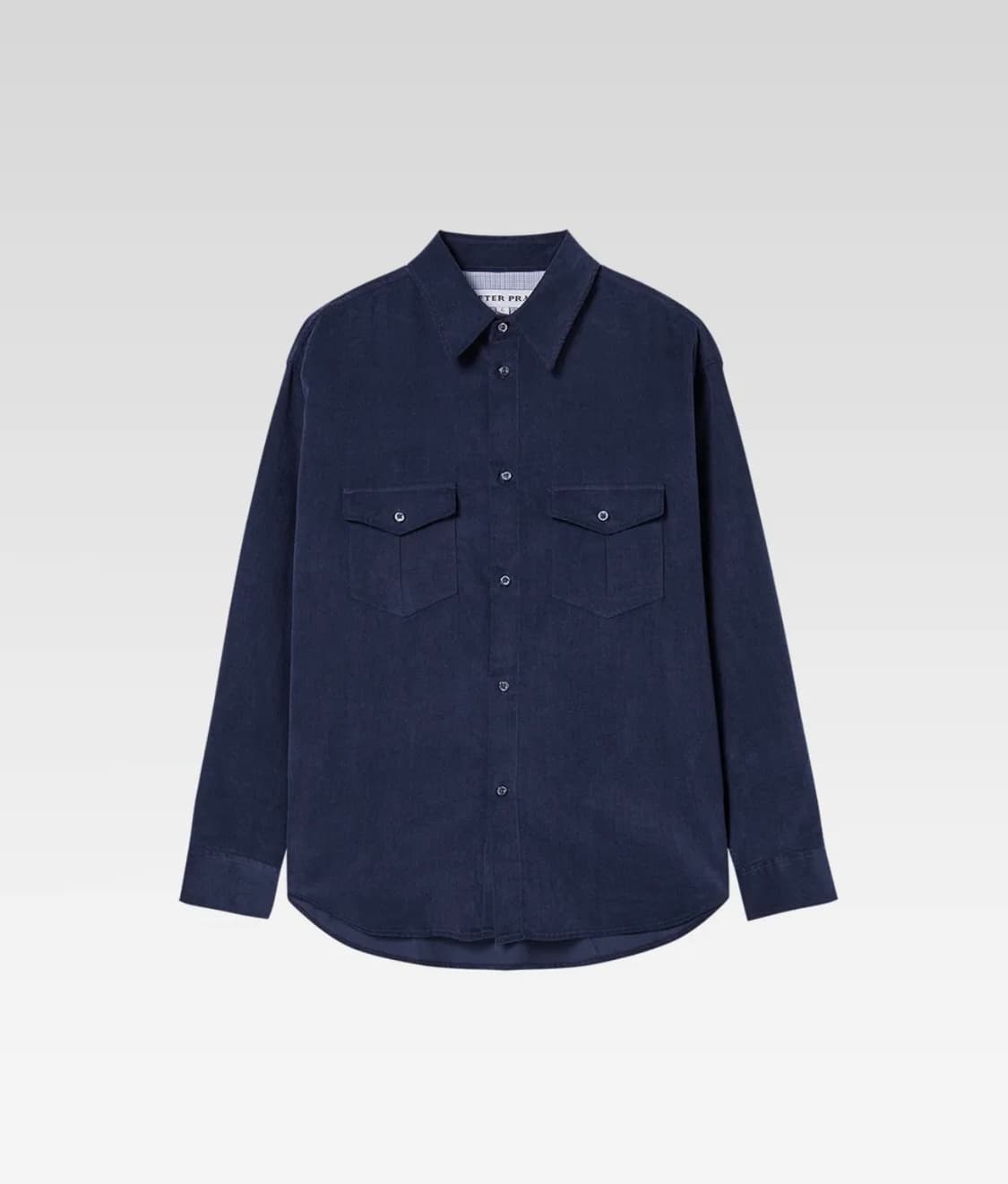 애프터프레이 루나 코듀로이 셔츠 m 네이비 상품이미지2