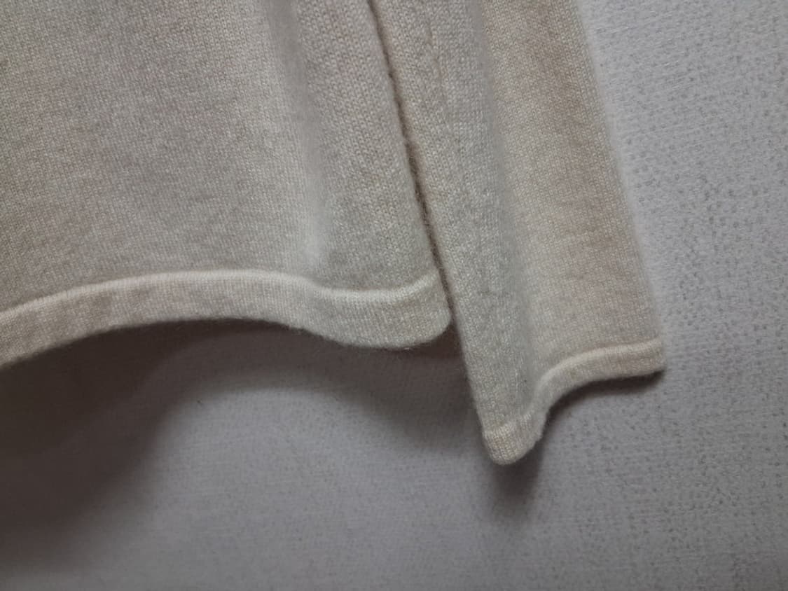 일본빈티지 CLUBBY TIME 100%캐시미어니트 비즈장식 그라데이션칼 상품이미지7