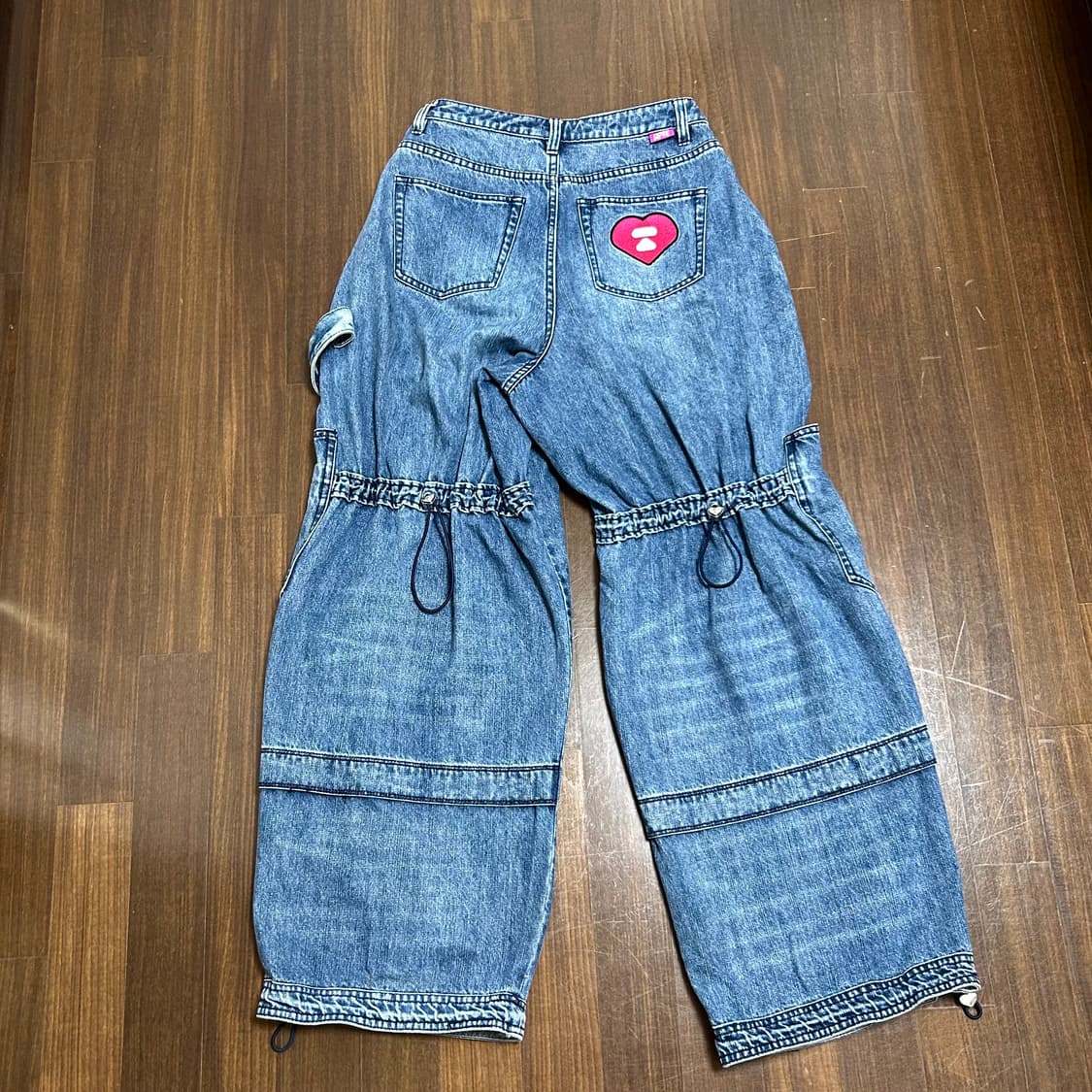 에이프 (베이프) 우먼 데님 카고 팬츠 상품이미지2