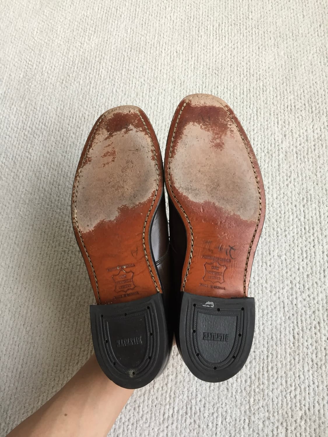 70’s sears vip U팁 드레스 슈즈 상품이미지8