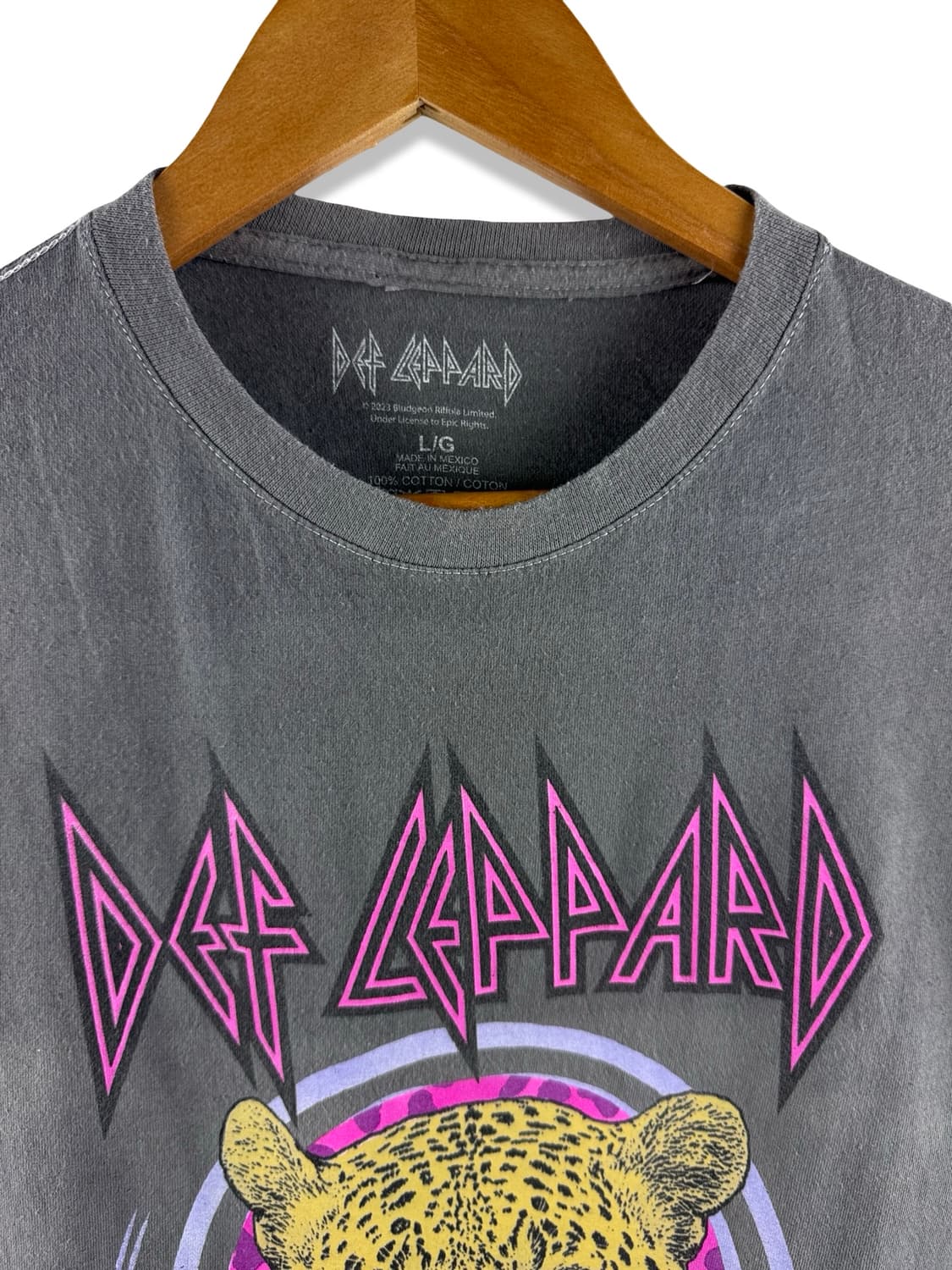 데프 레퍼드  Def Leppard 밴드 그래픽 티셔츠3824 상품이미지3