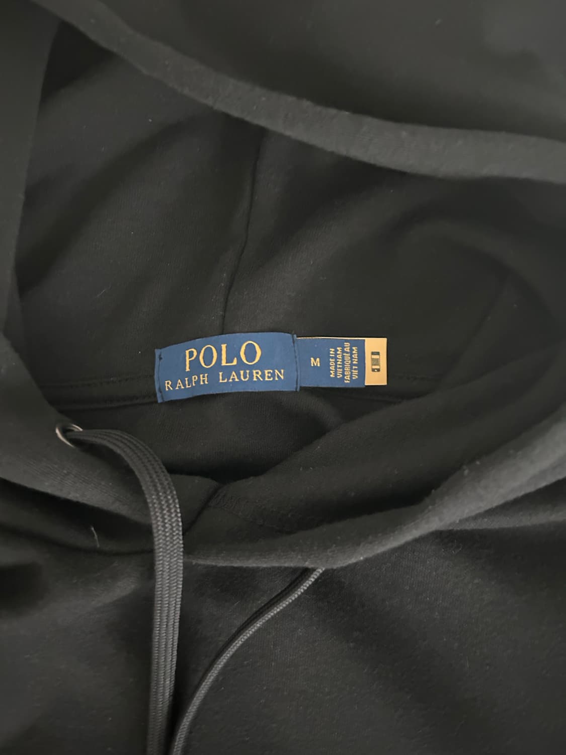 폴로 랄프로린 검정 블랙 후드티 M 상품이미지2