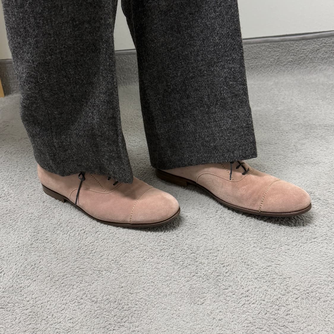 Margaret Howell suede cap toe shoes 상품이미지2