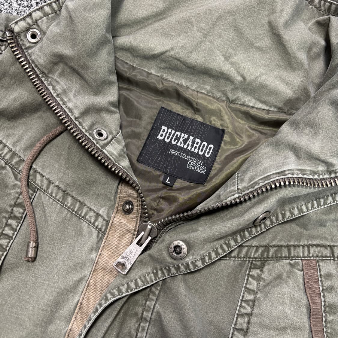 버커루 밀리터리 야상 점퍼 (L) 상품이미지3