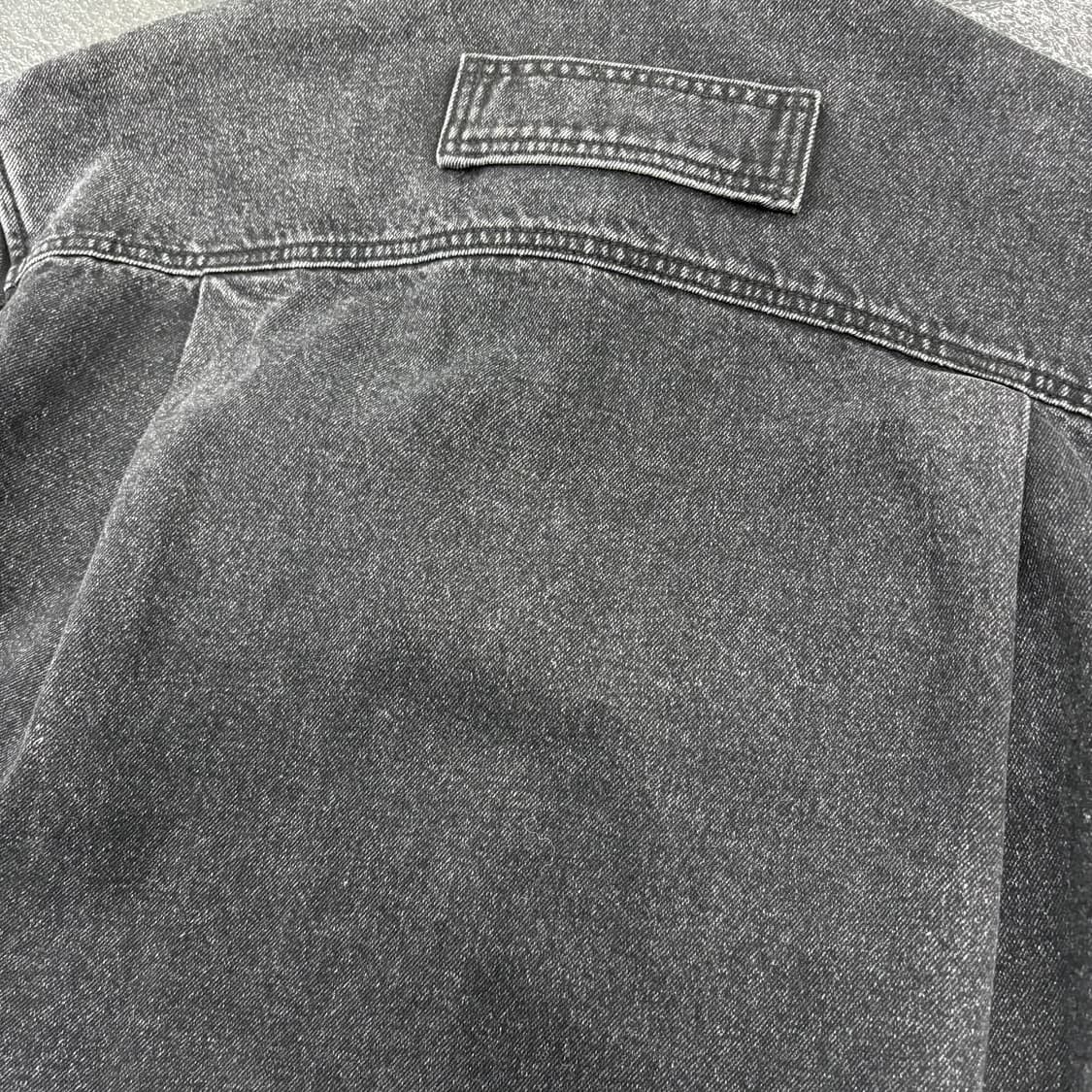 (100)송지오흑청셔츠자켓 상품이미지4