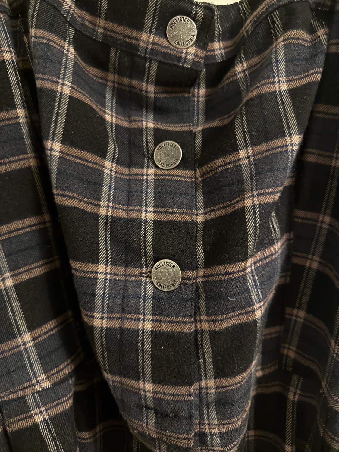 Holister 홀리스터 체크 원피스 M 상품이미지3