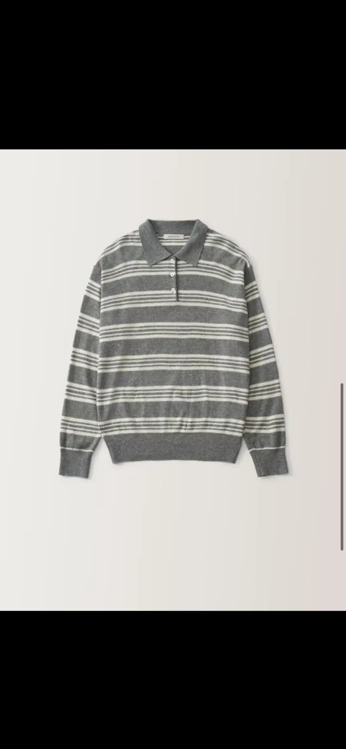 낫띵리튼 Kevin stripe pullover (Gray) 상품이미지3
