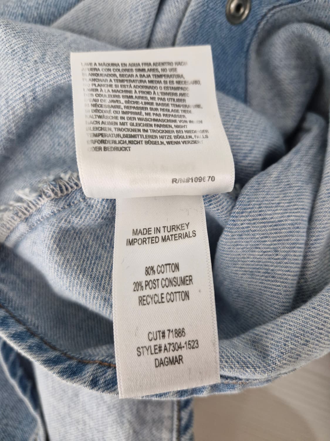 에이골디(AGOLDE)다그마르 셔츠 상품이미지9