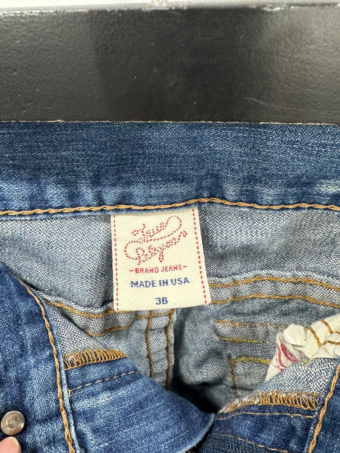 트루릴리젼 리키 RICKY 데님 팬츠 36 상품이미지7