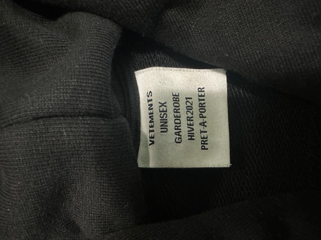 (베트멍) Vetements World wide hoodie 상품이미지4