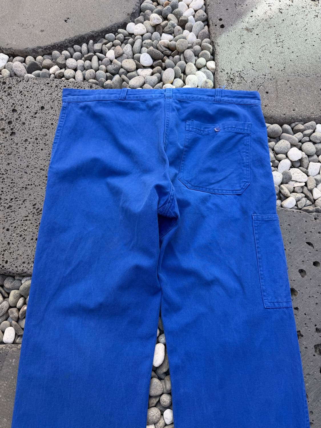1980s VINTAGE WASHED FRENCH 빈티지 프렌치워크팬츠 상품이미지8