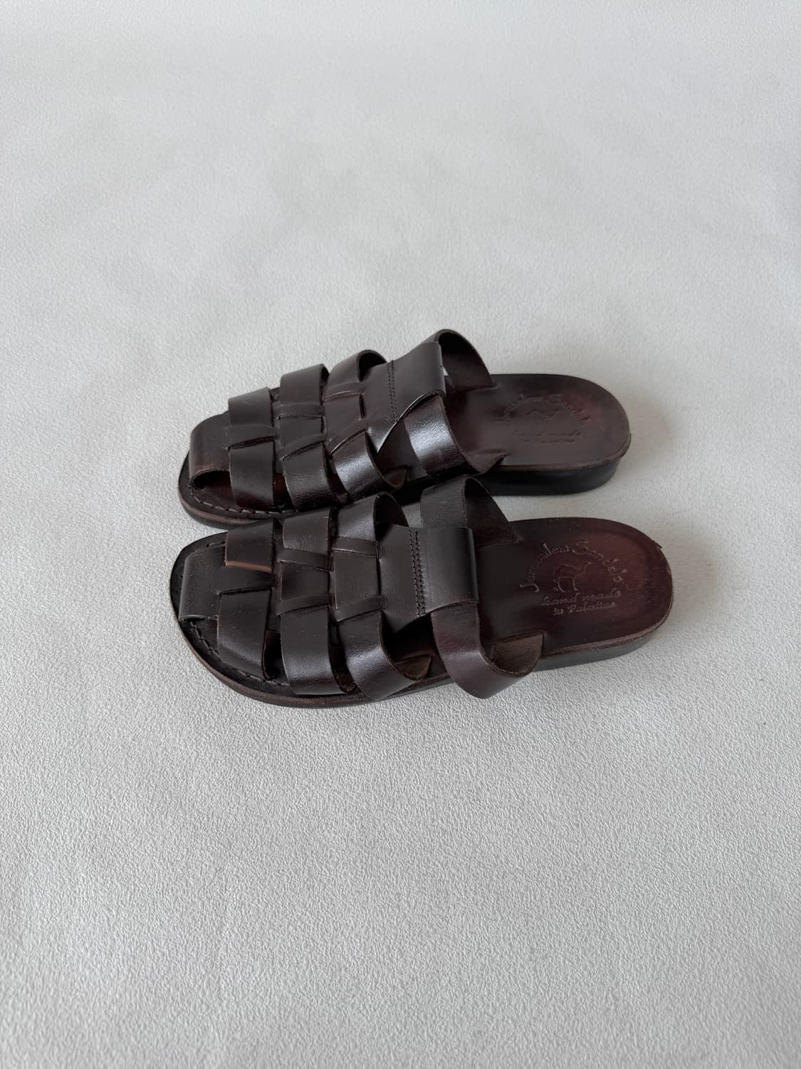 [EU38]예루살램 샌들(Jerusalem Sandale)레더위밍슬리퍼 상품이미지1