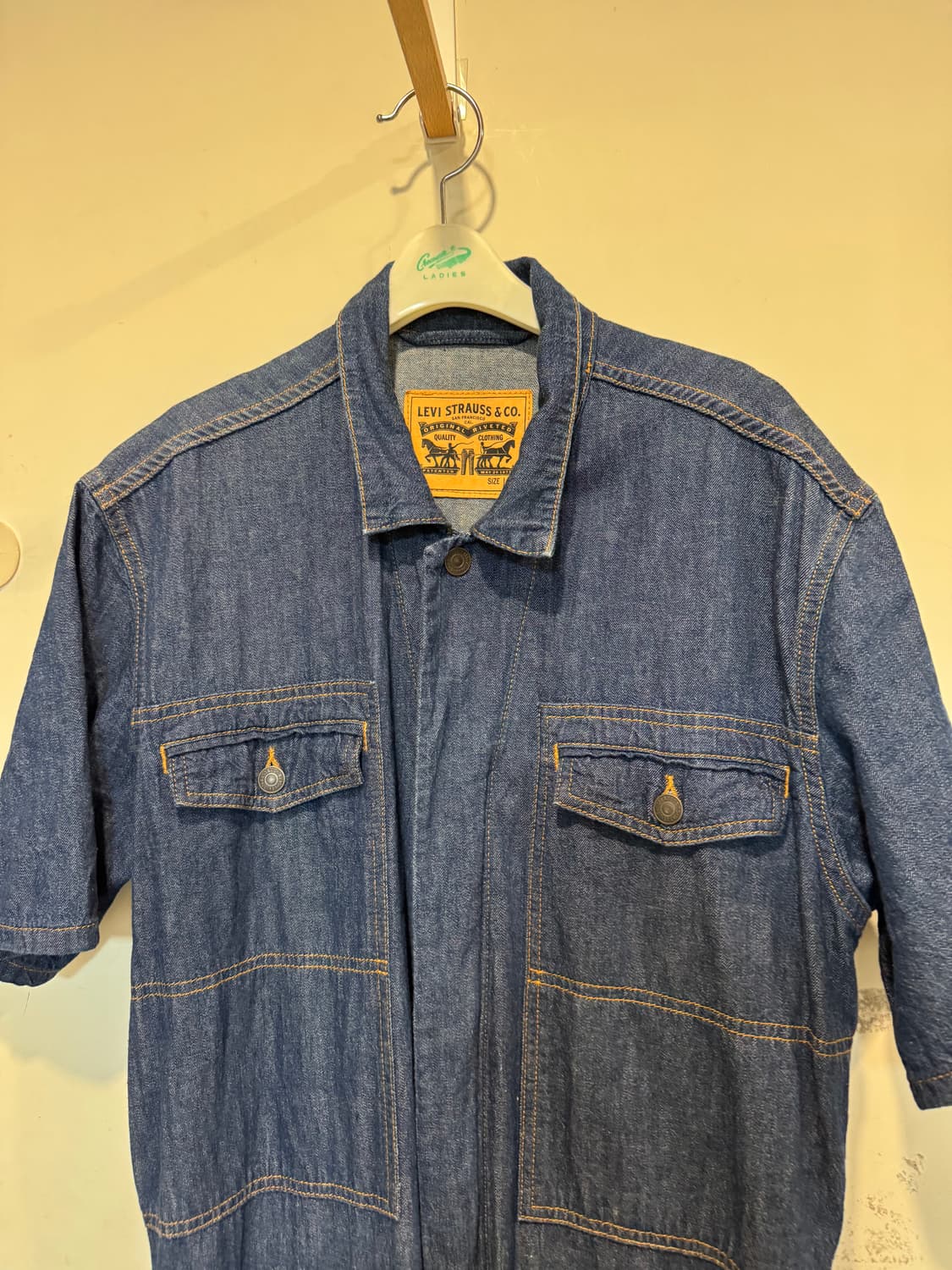 리바이스 데님 점프수트 L 상품이미지3