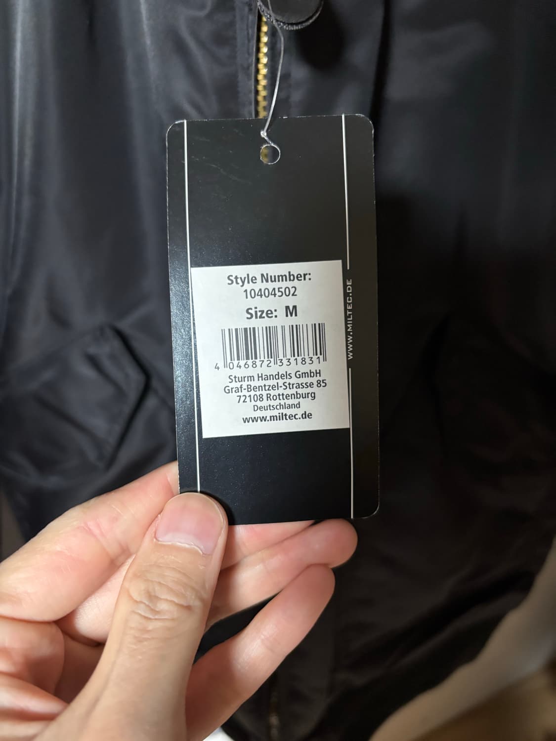 (M) 밀텍 CWU 45P 블랙 상품이미지4