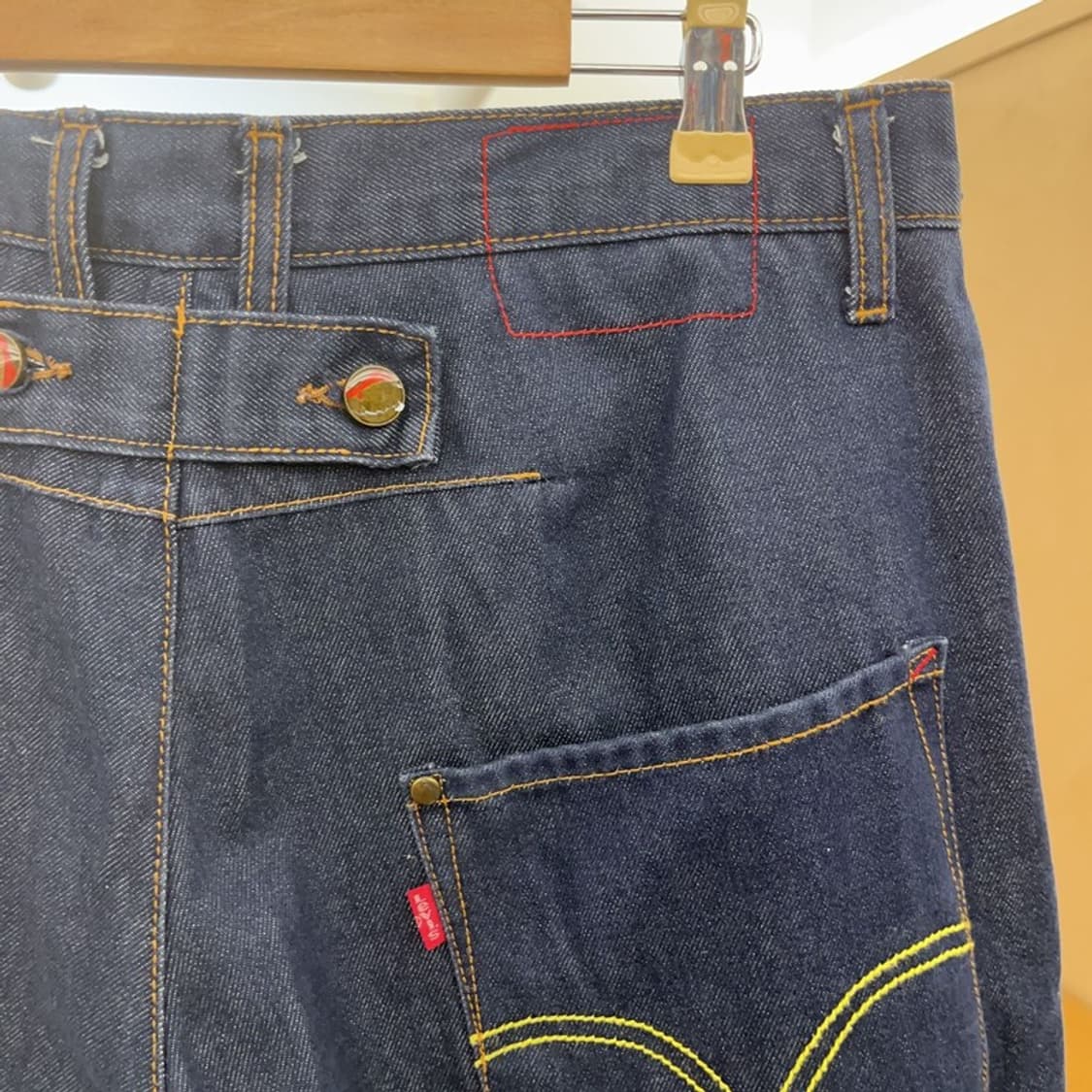 리바이스 엔지니어드진 빈티지 백버튼 데님팬츠 33인치 C07756 상품이미지5