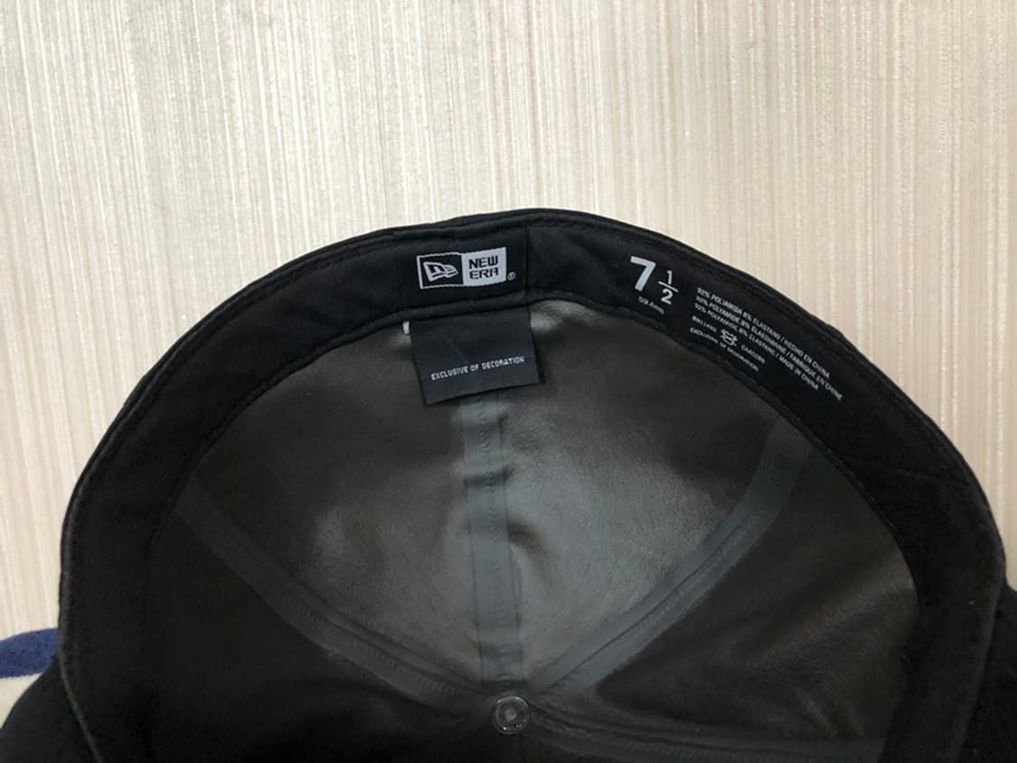 뉴에라 고어텍스 사이즈캡 블랙 7 1/2(59.6cm) 상품이미지10