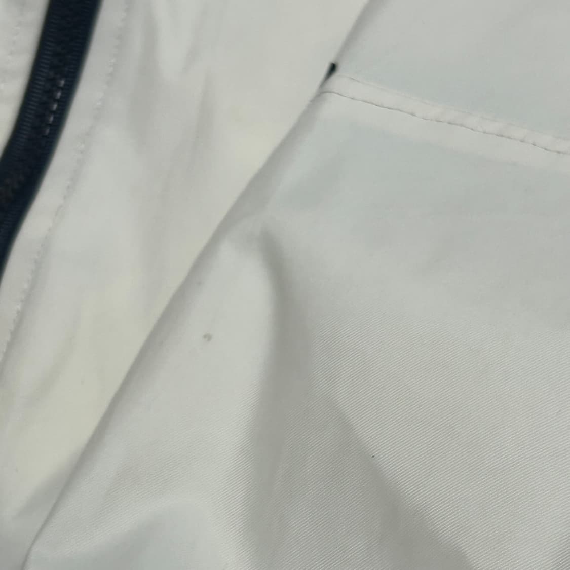 L 아디다스 화이트 바람막이 상품이미지6