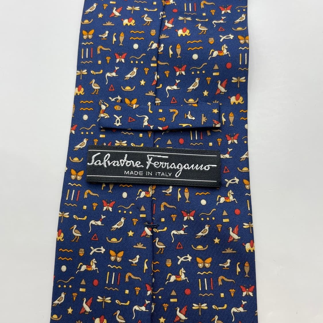 179) (Ferragamo) 살바토레페레가모 패턴 넥타이 상품이미지5