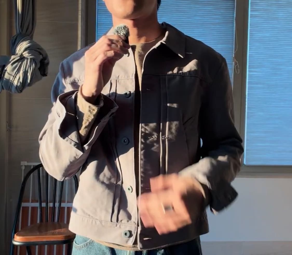 누마레 ee 트러커 자켓 슬레이트 그레이 상품이미지1