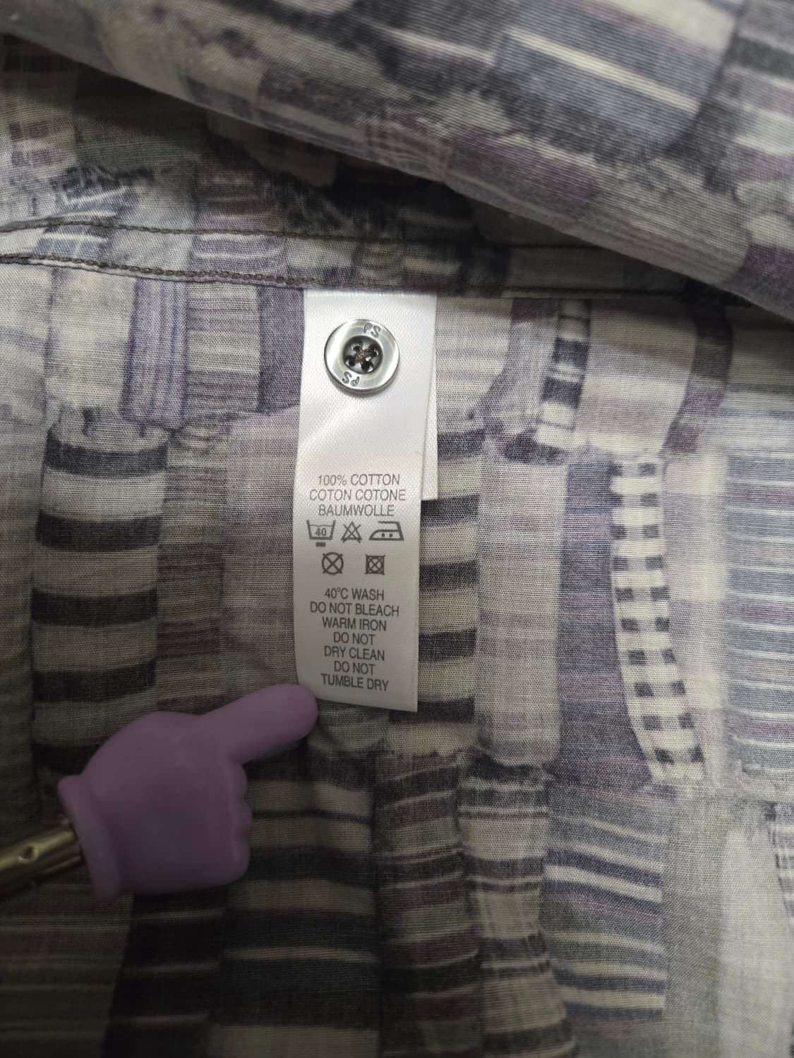 폴스미스(Paul Smith) 런던 라인 스트라이프 셔츠 (XL) 상품이미지10