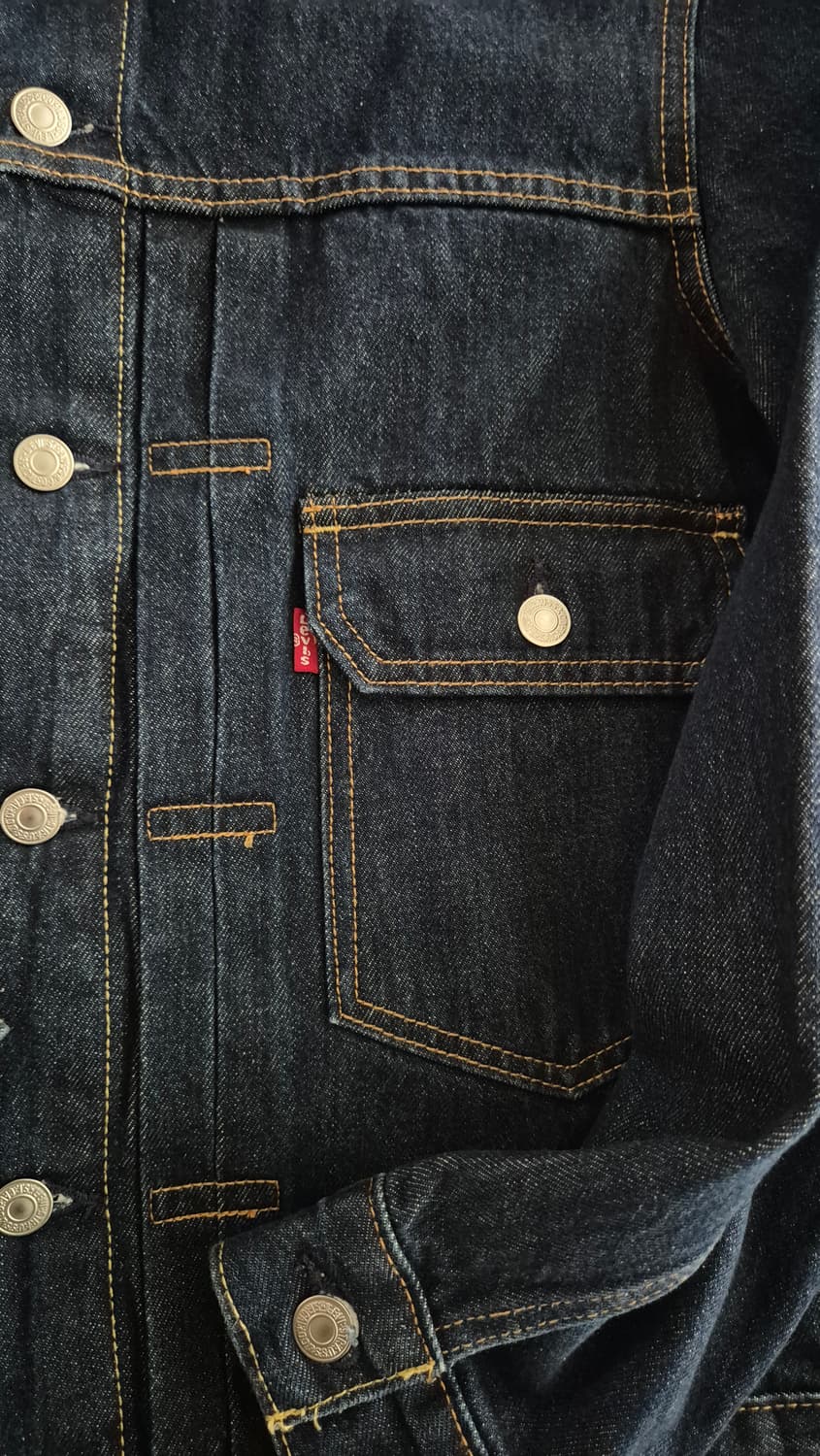 리바이스 타입2 트러커자켓 인디고 M 상품이미지3