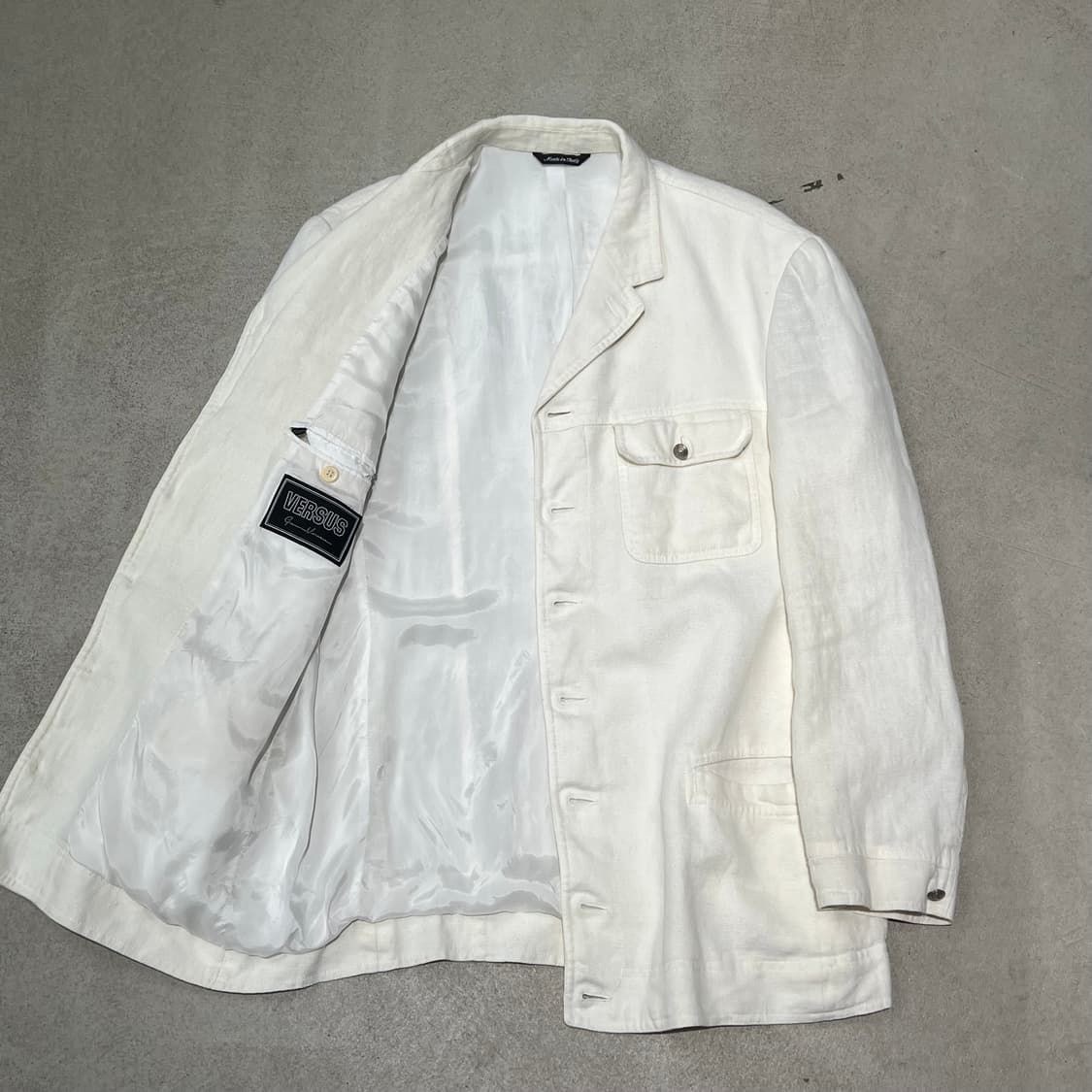 베르사체 베르수스 린넨 블레이저 s10734 상품이미지3