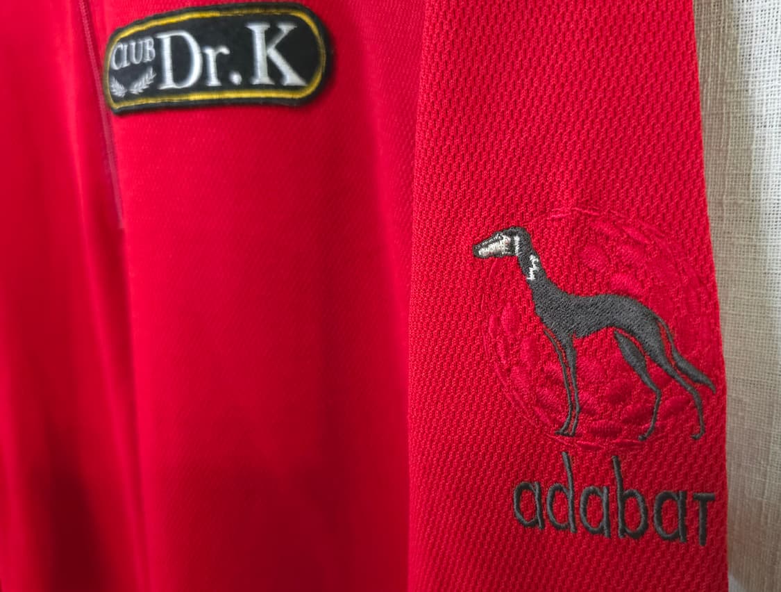 아다바트 일본수입 정품 골프 반집업 긴팔 티셔츠 95 100 NASA 개 상품이미지3