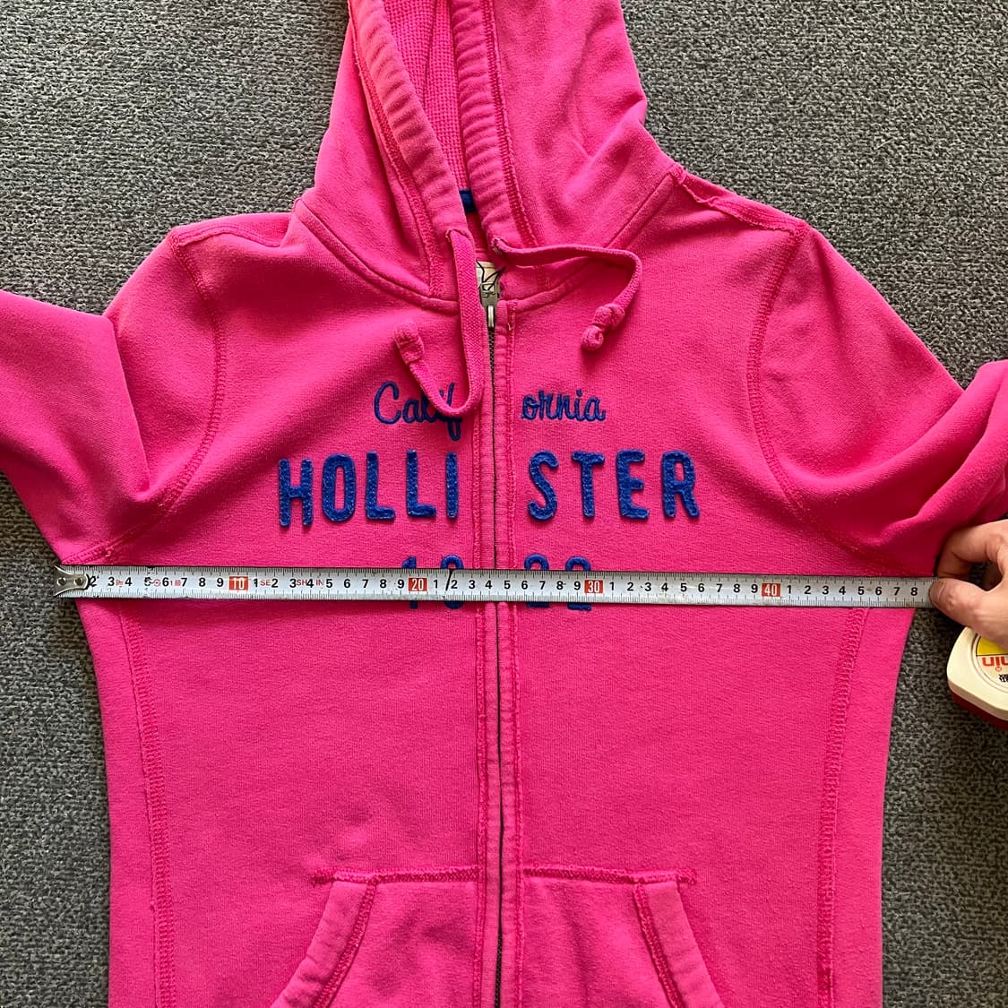 299 홀리스터 후드집업 핫핑크 상품이미지4