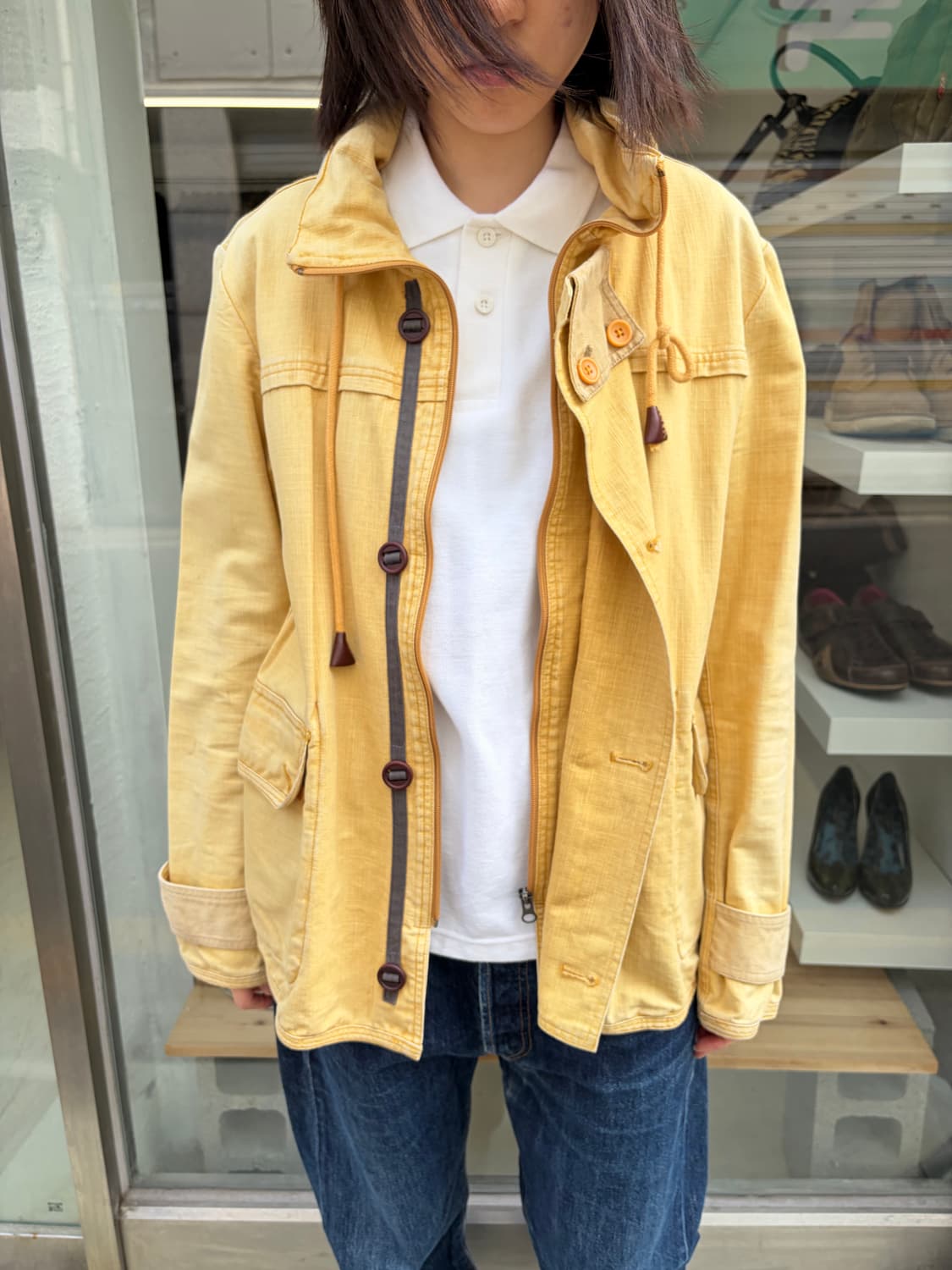 codes combine haiker 옐로우 필드 자켓 상품이미지2