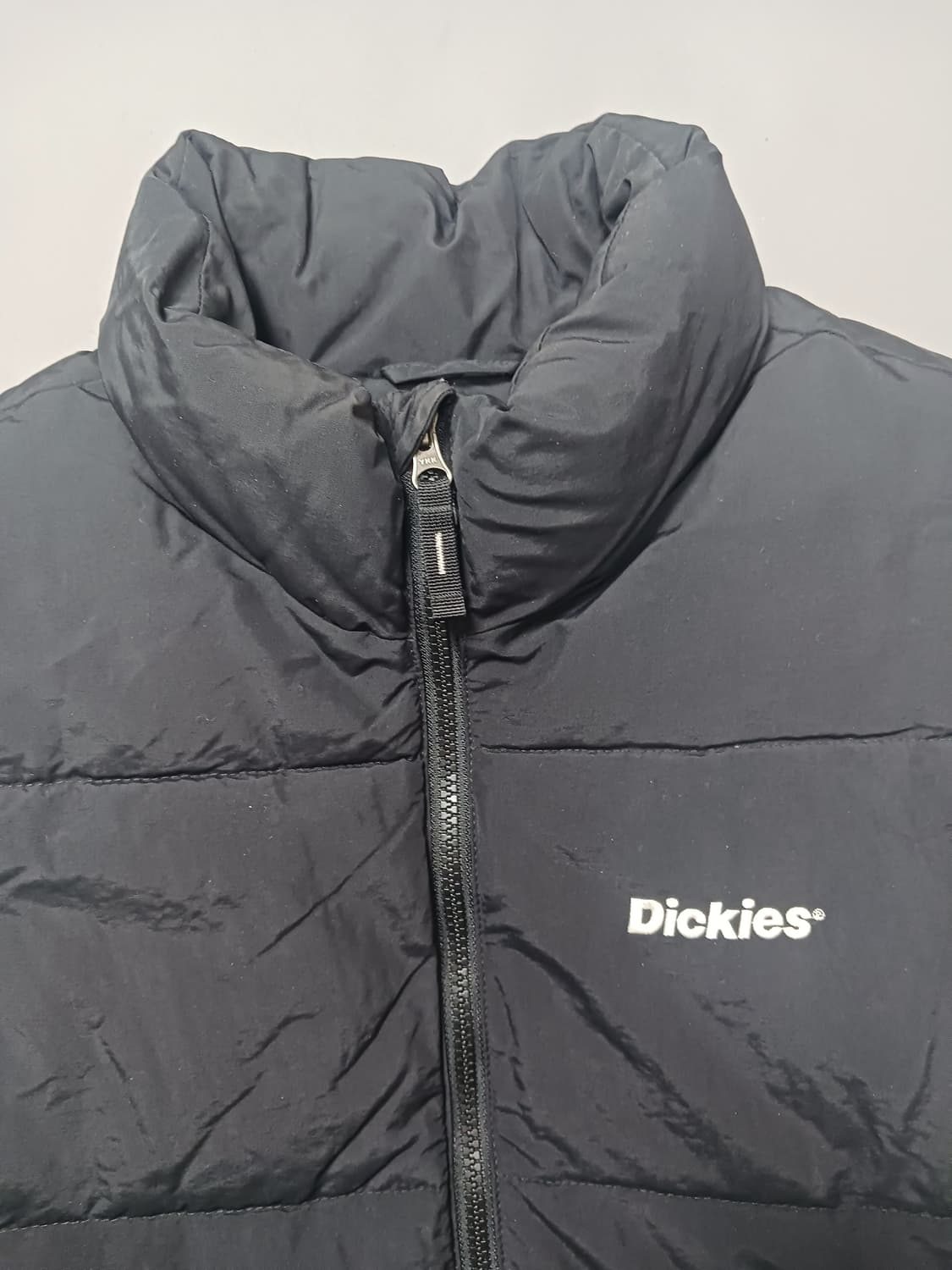 [L] 디키즈 플리스안감 패딩 베스트 블랙 조끼 상품이미지2