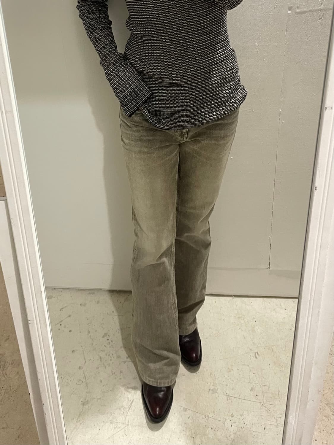 DOMINGO boots cut denim pants 상품이미지1