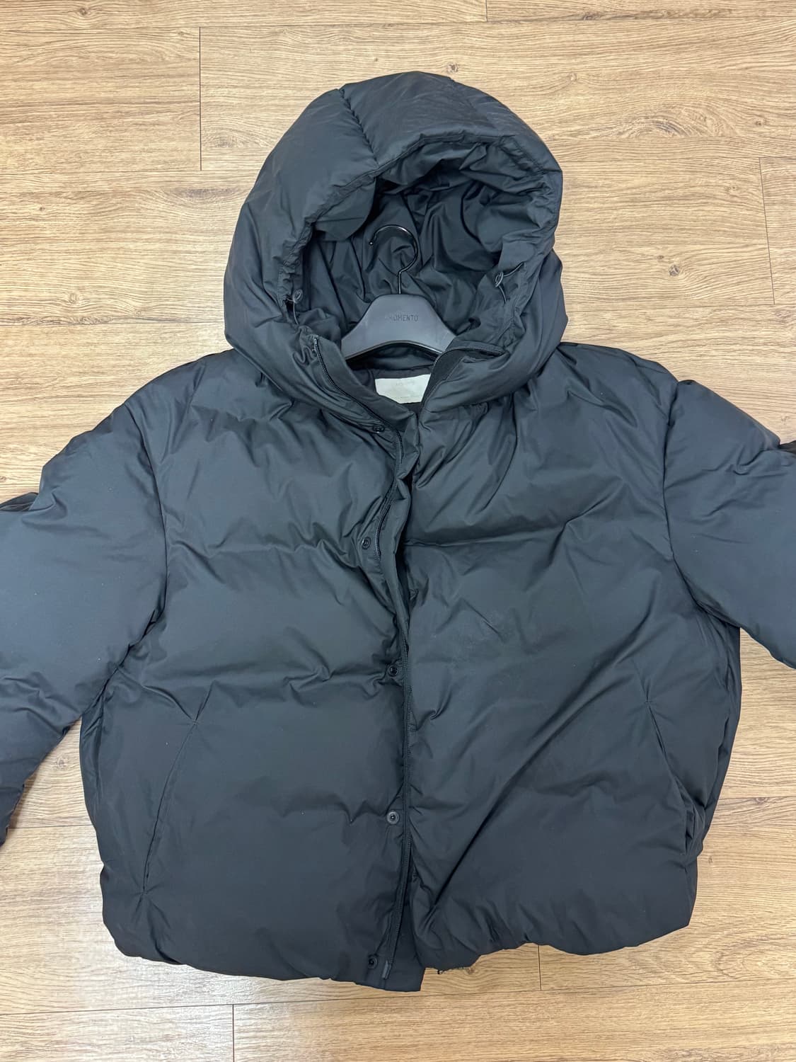 아모멘토 후디드 다운 푸퍼 패딩 Amomento 상품이미지6