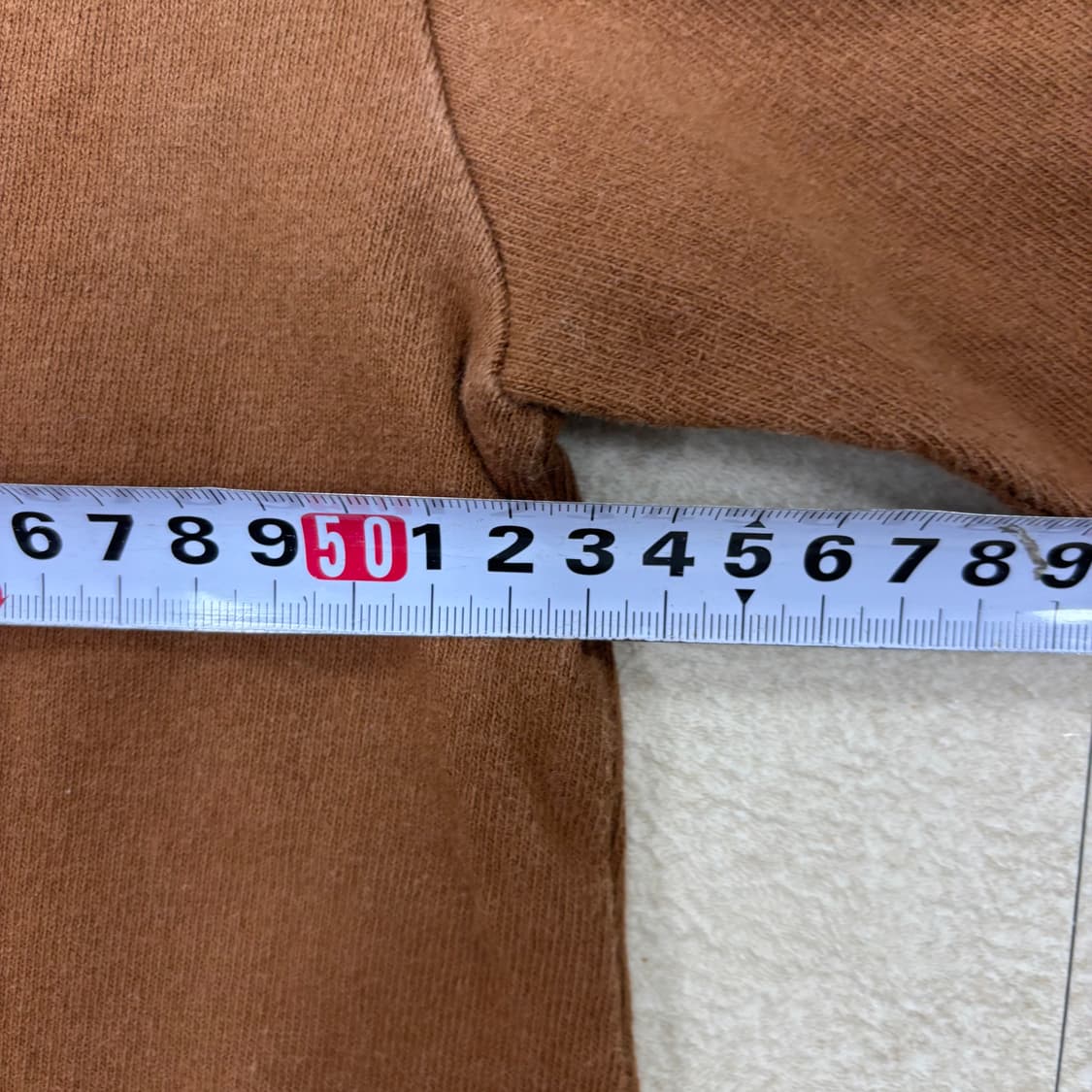 칼하트 윕 포켓 로고 브라운 반팔티 상품이미지5