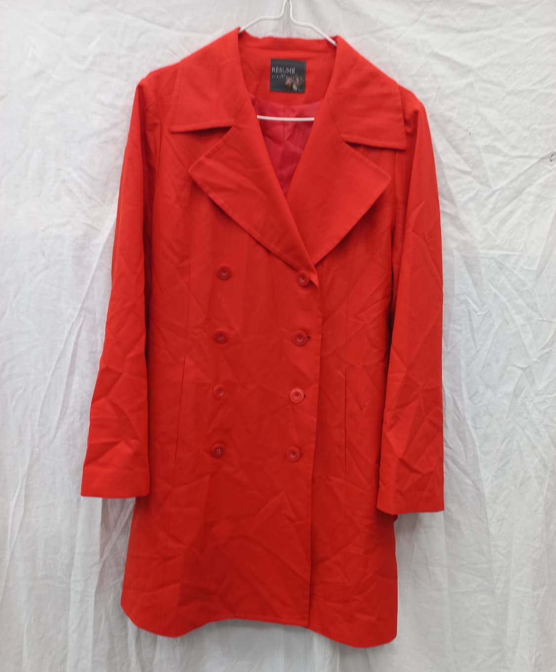 레쥬메 주황색 더블 코트 (여 95) 상품이미지3