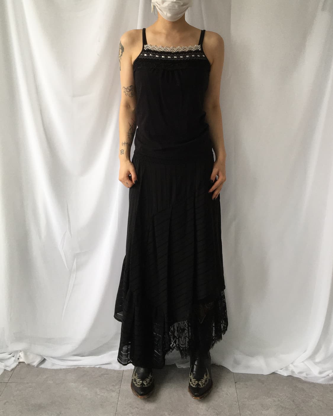 Lace point sleeveless 상품이미지5