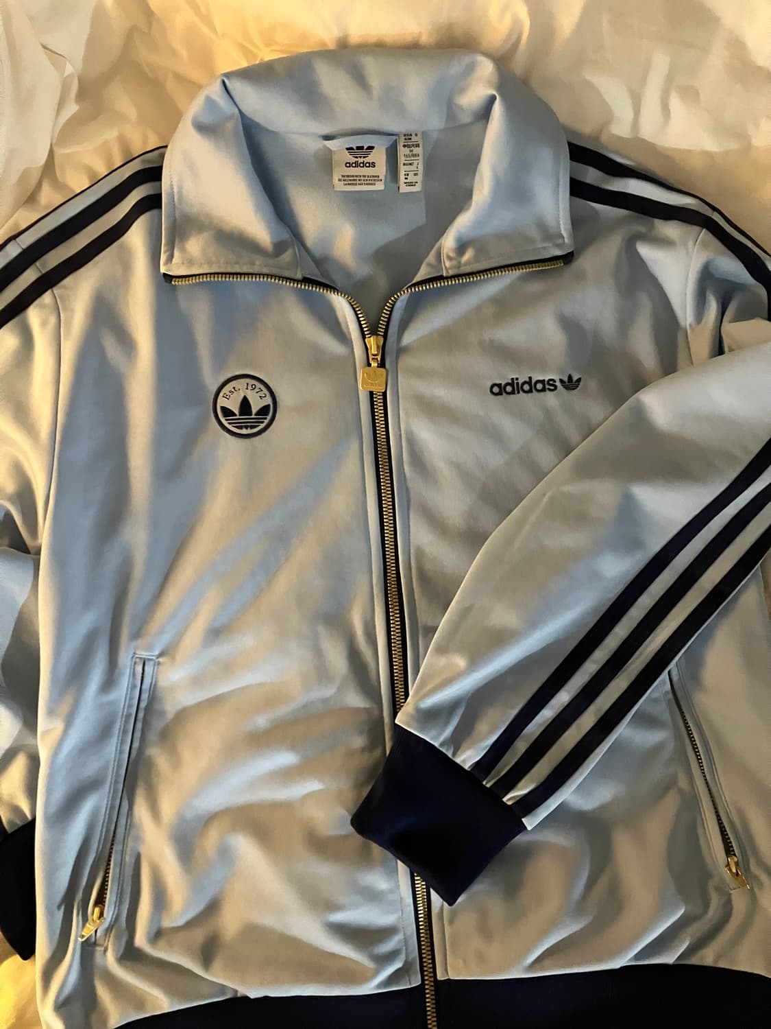 아디다스 트랙탑 M 스카이 (여성)   상품이미지2