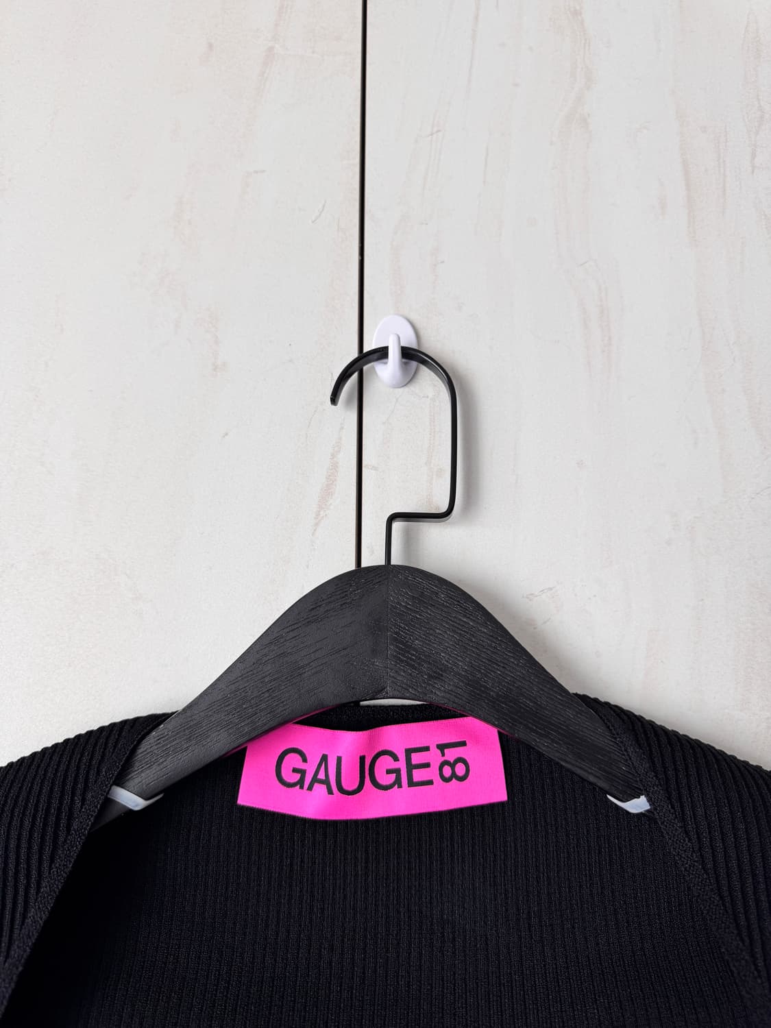 새상품 Gauge81 블랙 컷아웃 니트 탑 XXS(44사이즈,55가능) 상품이미지6