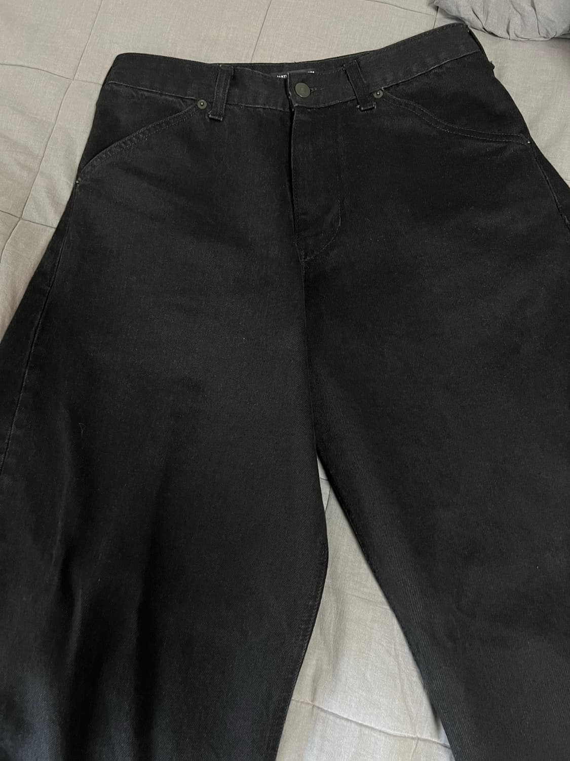 해칭룸 와이드커브드진 제트블랙 2 상품이미지2