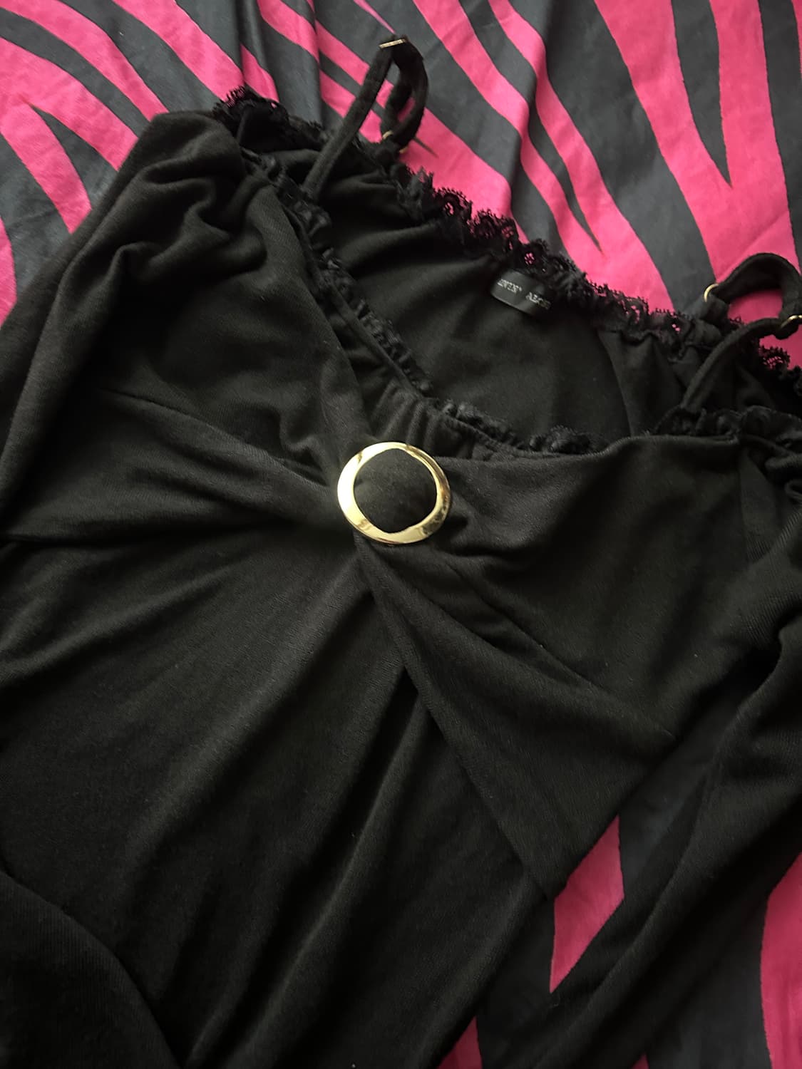 아케호무 일본 빈티지 오네갸루 금장 오프숄더 원피스 상품이미지1