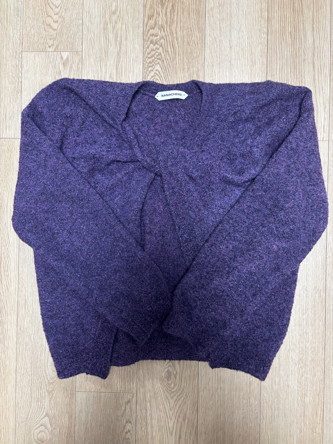 (40)나마체코 knotted cardigan 상품이미지1