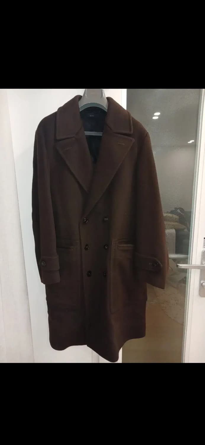 TOM FORD CASHMERE WOOL DOUBLE COAT 상품이미지1