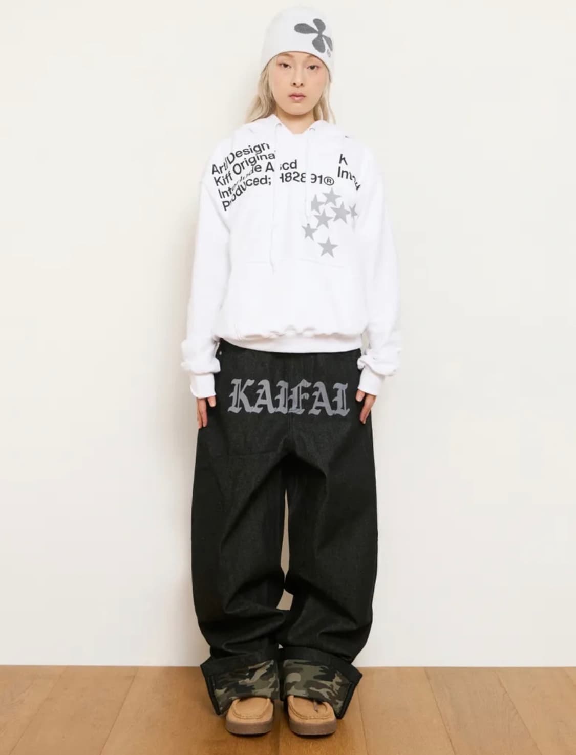 네스티킥 기모 후드티 새상품 상품이미지1