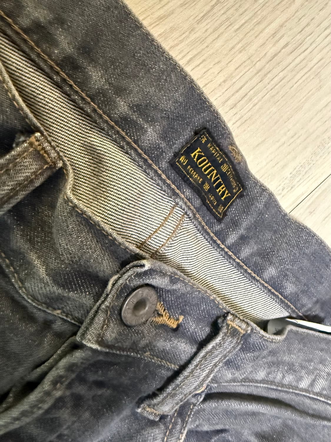 캐피탈 14온스 블랙 데님 멕시칸 턱시도 5P 오카길리 프로 상품이미지6