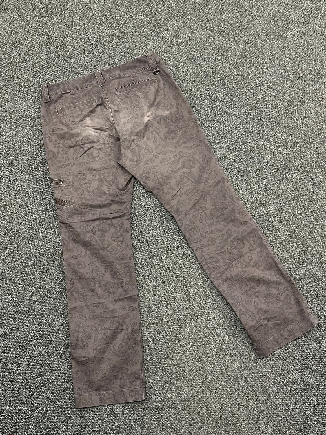 82)문양 자수 디테일 일본 y2k 빈티지 팬츠 상품이미지3