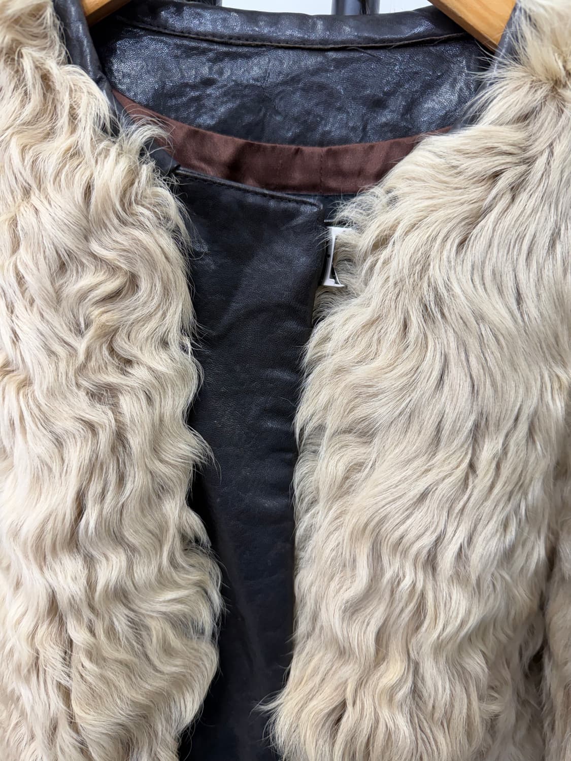 정품) LEEGA 리가 밍크 가죽자켓 F  상품이미지4
